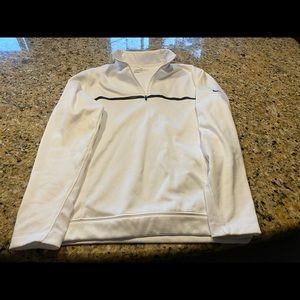 Nike Golf Pullover-Fleece Lined-White-Men’s Small